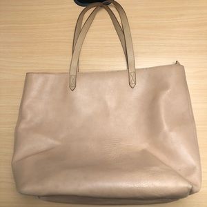 Madewell zip-top transport tote